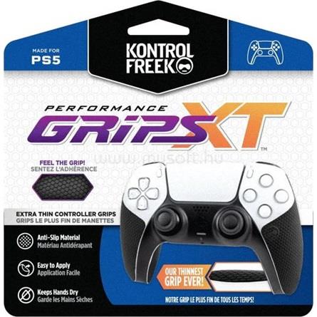 KONTROLFREEK Extra Thin Performance PS5 Soft Grips fekete