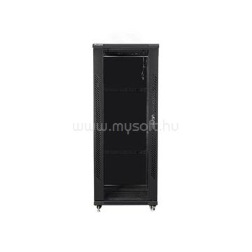 LANBERG 19" szabadon álló rack szekrény 32U/600X800 lapraszerelt (fekete)