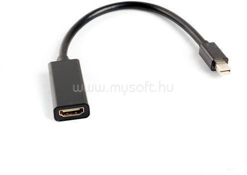 LANBERG AD-0005-BK adapter mini Displayport M ->HDMI F cable