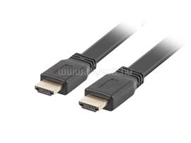 LANBERG HDMI M/M V2.0 4K lapos fekete kábel, 3m CA-HDMI-21CU-0030-BK small