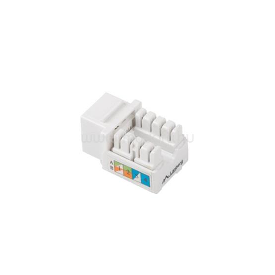 LANBERG Keystone modul RJ45->LSA CAT.5e UTP 90°