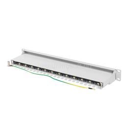 LANBERG Patch panel 24 port 1U 19" CAT.7 FTP, szürke PPS7-1024-S small