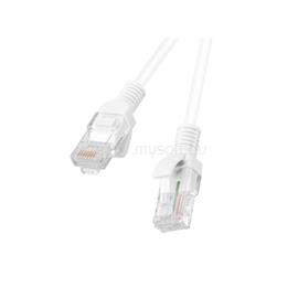 LANBERG PCU6-10CC-0200-W Cat6 U/UTP PVC 2m réz bevonatú alumínium fehér patch kábel PCU6-10CC-0200-W small