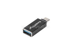 LANBERG USB-C(M) 3.1->USB-A(F) ADAPTER FEKETE OTG AD-UC-UA-02 small