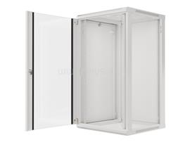 LANBERG WF01-6622-10S lapra szerelt szürke fali rack szekrény 19inch 22U/600x600mm WF01-6622-10S small