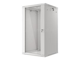 LANBERG WF01-6622-10S lapra szerelt szürke fali rack szekrény 19inch 22U/600x600mm WF01-6622-10S small