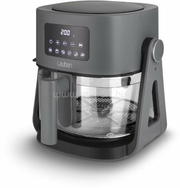 LAUBEN Glass&Grill Air Fryer 3in1 5500BG forrólevegős sütő