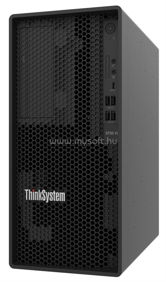 LENOVO ThinkSystem ST50 V2 Tower Software RAID (0,1,5) 1x E-2324G 1x 500W 2x 3,5