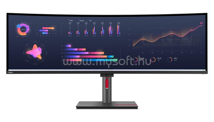 LENOVO ThinkVision P49w-30 Ívelt Monitor