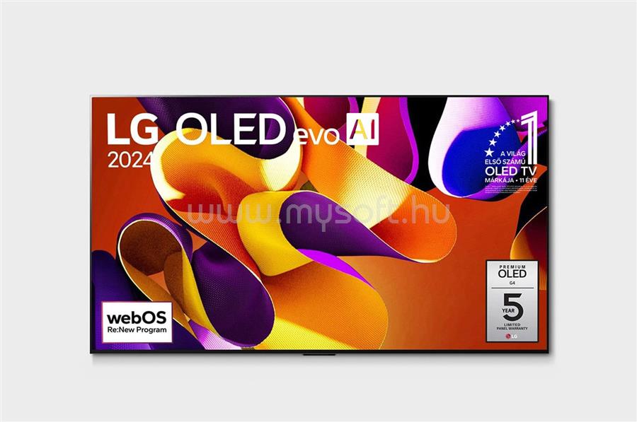 LG OLED65G42LW 65" 4K UHD Smart OLED evo TV