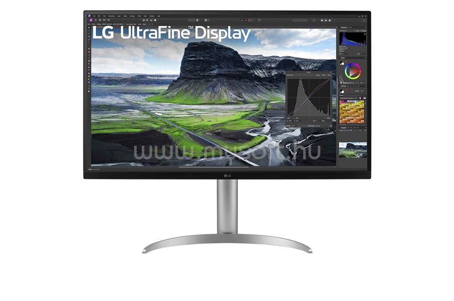 LG Ultrafine 32UQ850V-W 4K Monitor beépített hangszóróval (USB-C)