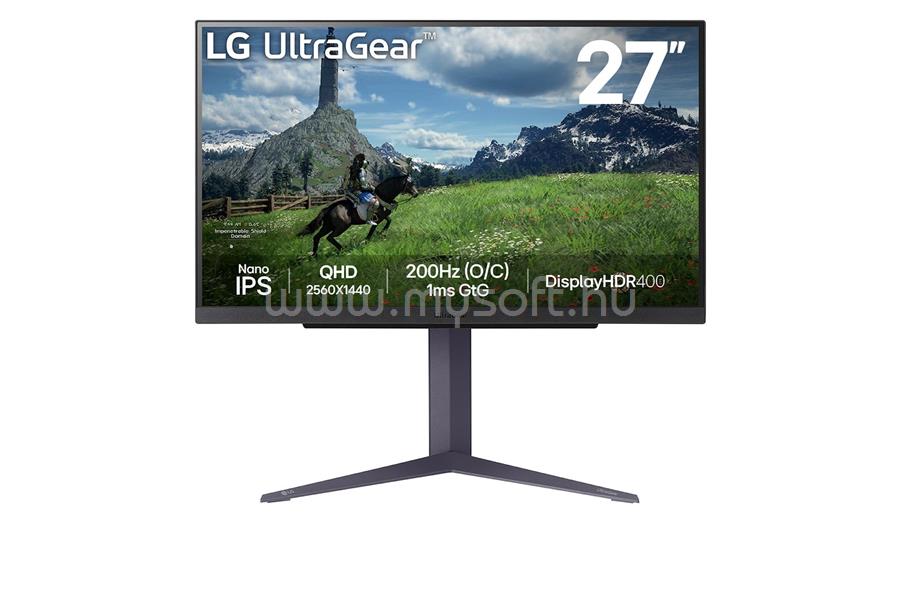 LG Ultragear 27GS85Q-B Gaming Monitor