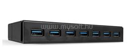 LINDY 7 Port USB 3.0 Hub LINDY_43228 small