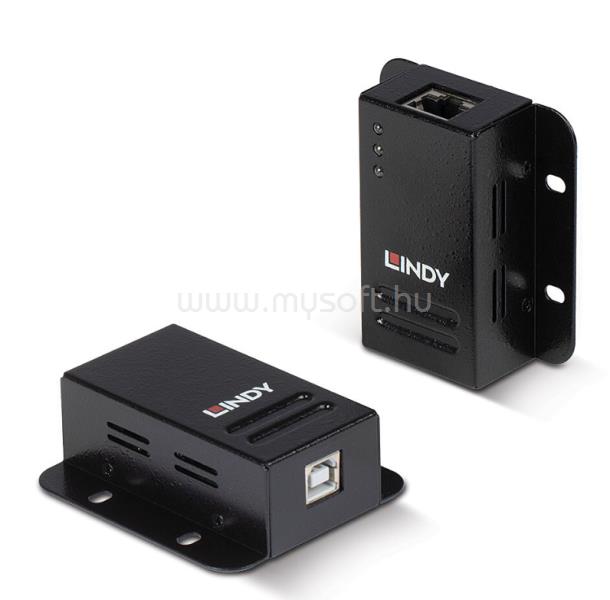 LINDY USB 2.0 Cat.6 Extender 50m, Power over RJ45