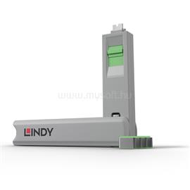 LINDY USB Type C Port Blocker, green LINDY_40426 small