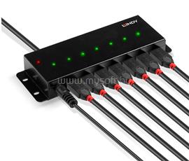 LINDY USB 2.0 Metall Hub, 7 Port LINDY_42794 small