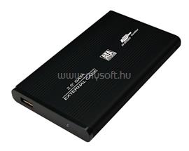 LOGILINK 2.5"-os USB 2.0 hordozható SATA-s merevlemez ház, 480 Mbps, Plug&Play, fekete LOGILINK_UA0041B small