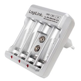 LOGILINK akkumulátortöltő Ni-MH/Ni-Cd AA/AAA/9V akkumulátorokhoz LOGILINK_PA0168 small