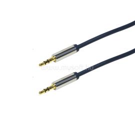 LOGILINK Audiokábel, 3,5 mm 3-Pin/M-3,5 mm 3-Pin/M, kék, 0,3 m LOGILINK_CA10030 small