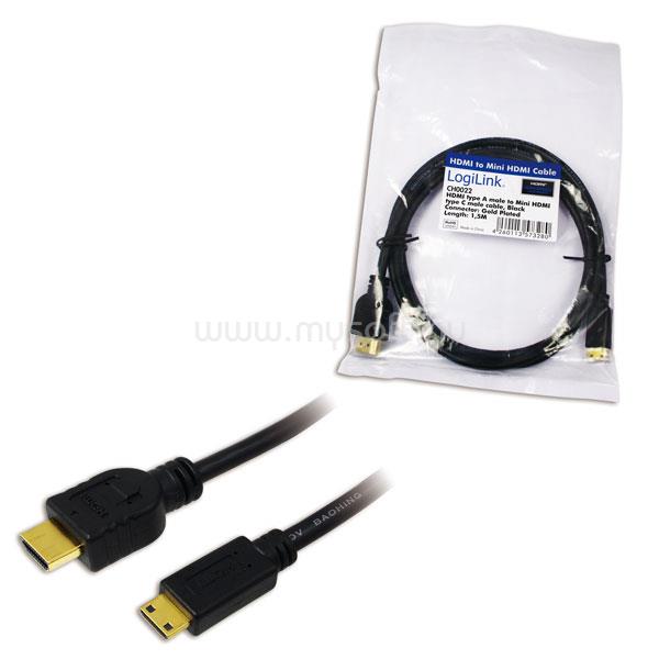 LOGILINK HDMI - Mini HDMI átalakító kábel 1,5M