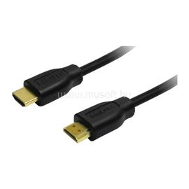 LOGILINK HDMI-kábel, A/M-A/M, 4K/30 Hz, fekete, 0,2 m LOGILINK_CH0076 small