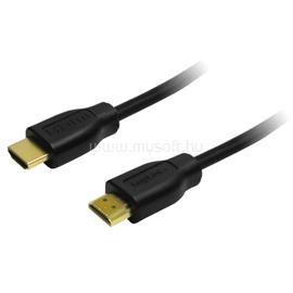 LOGILINK HDMI Kábel 1.4, 2x HDMI apa, fekete, 2m LOGILINK_CH0037 small