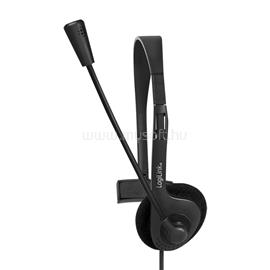 LOGILINK Mono vezetékes headset, 1x 3,5 mm-es fejhallgató-csatlakozó LOGILINK_HS0054 small