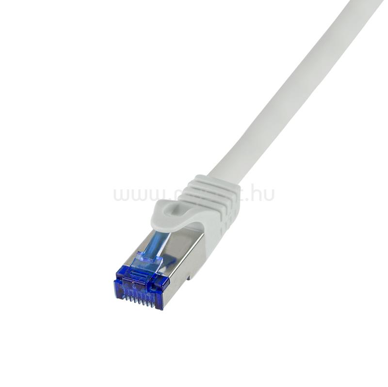 LOGILINK Patch kábel Ultraflex, Cat.6A, S/FTP, szürke, 0,25 m