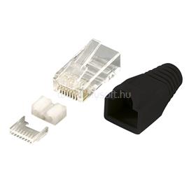 LOGILINK RJ45 csatlakozódugasz, árnyékolt Cat6 fekete 100db LOGILINK_MP0022 small