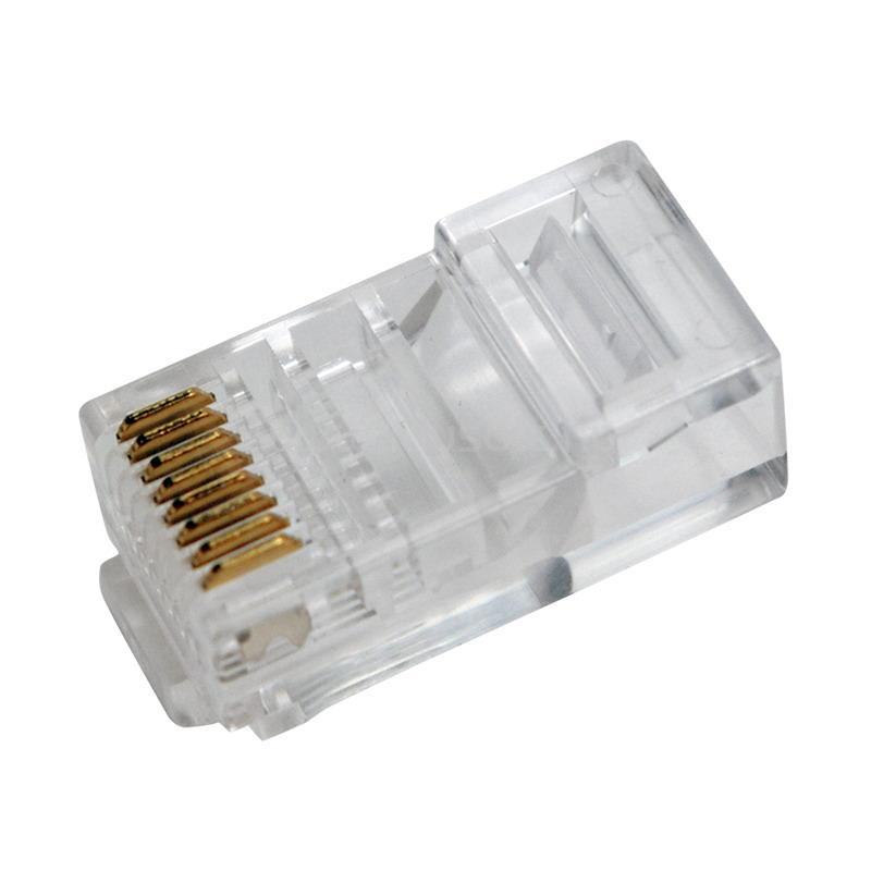 LOGILINK RJ45 elemes csatlakozódugasz, árnyékolatlan 100db