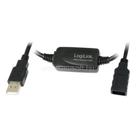 LOGILINK USB 2.0 hosszabbító kábel fekete 15m LOGILINK_UA0145 small