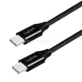 LOGILINK USB 2.0 kábel, USB-A/M - Micro-USB/M, szövet, fém, 1 m LOGILINK_CU0153 small