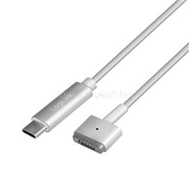 LOGILINK USB 3.2 Gen 1 kábel, USB-C/M - Magsafe2/M, PD, ezüst, 1,8 m LOGILINK_PA0226 small