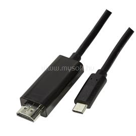 LOGILINK USB 3.2 Gen 1x1 USB-C  M és HDMI 2.0 kábel, 3m LOGILINK_UA0330 small