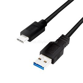 LOGILINK USB 3.2 Gen1 Type-C kábel, C/M-USB-A/M, fekete, 0,5 m LOGILINK_CU0167 small
