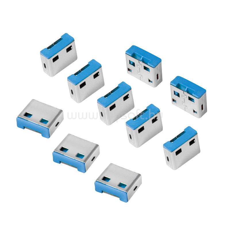 LOGILINK USB-A port blokkoló (10x zár)