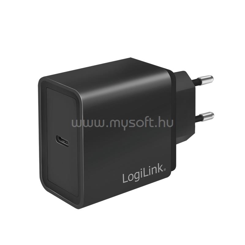 LOGILINK USB hálózati adapter, 1x USB-C port (PD), 18 W