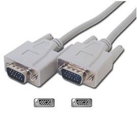 LOGILINK VGA kábel, HD15/M - HD15/M, 1080p, 2x ferrit, szürke, 3 m LOGILINK_CV0026 small