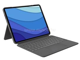 LOGITECH Combo Touch billentyűzettok 12.9" 5. és 6. generációs iPad Prohoz angol lokalizáció (szürke) 920-010257 small