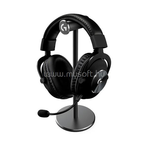 LOGITECH Pro X Gaming vezetékes headset és állvány (fekete)