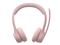 LOGITECH Zone 300 vezeték nélküli Bluetooth headset (rózsaszín) 981-001412 small