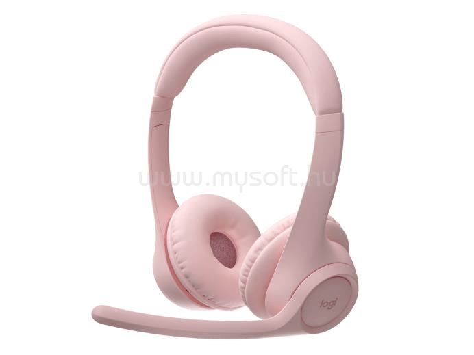 LOGITECH Zone 300 vezeték nélküli Bluetooth headset (rózsaszín)