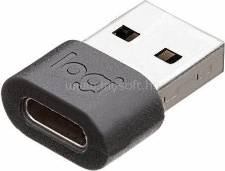 LOGITECH Zone USB-A apa / USB-C anya Adapter