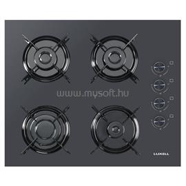 LUXELL C6-40BF beépíthető gázfőzőlap (fekete) C6-40BF-B small