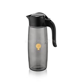 LUXPLASTIC IRIS C-00357 Black Pearl fekete üvegkancsó 1.500ml C-00357 small