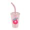 LUXPLASTIC IRIS L-00750 Lemonade pohár szívószállal 450ml L-00750 small