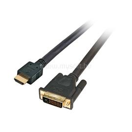 M-CAB High Speed HDMI to DVI-D 24+1 Cable, FULL HD, m/m, 2.0m, black, gold plated 7300088 small