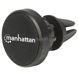 MANHATTAN autó szellőző rácsára rakható, mágneses telefon tartó (fekete) MANHATTAN_461504 small