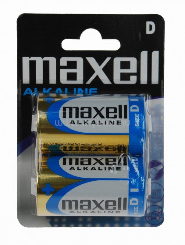 MAXELL LR20x2 alkáli elem góliát