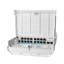 MIKROTIK netPower 15FR 16xFE LAN 2x SFP port kültéri switch CRS318-1FI-15FR-2S-OUT small